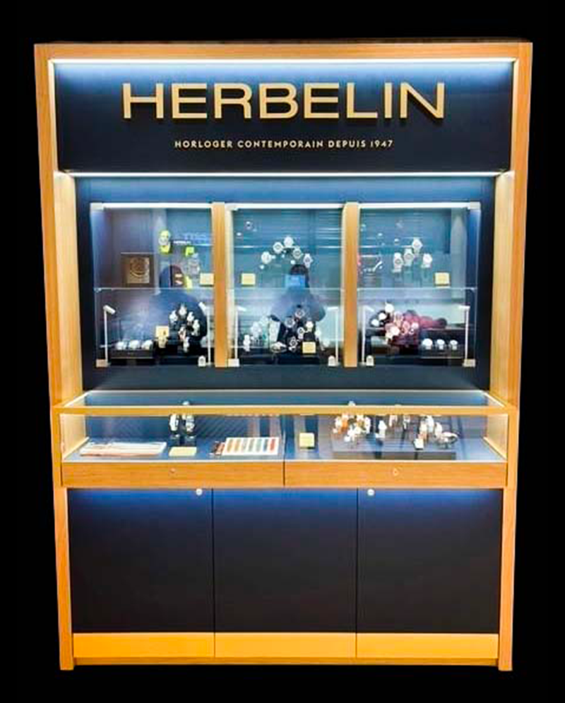 Meuble horlogerie fabricant herbelin